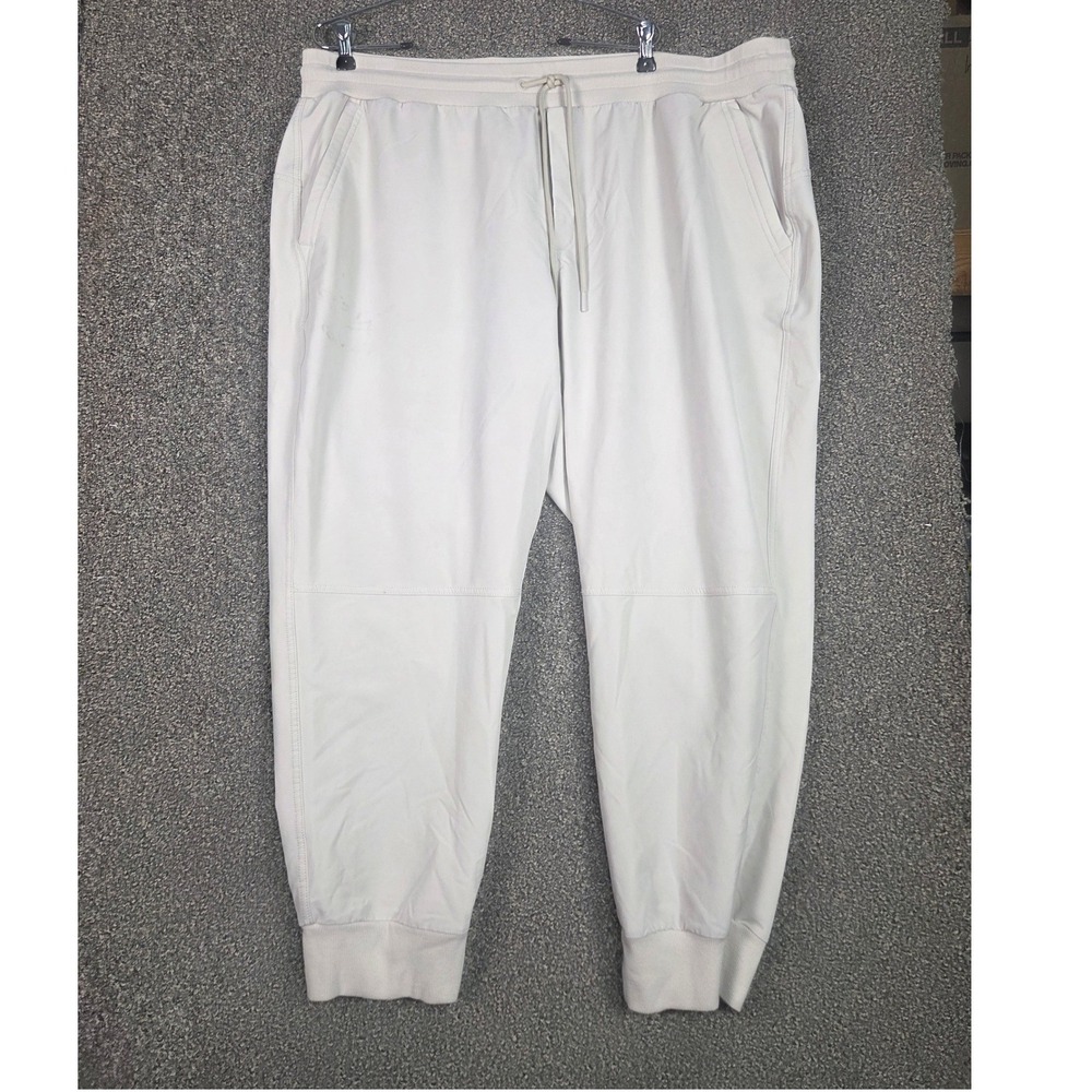 Old Navy Joggers Mens XXL White StretchTech Dry Quick Active Pants